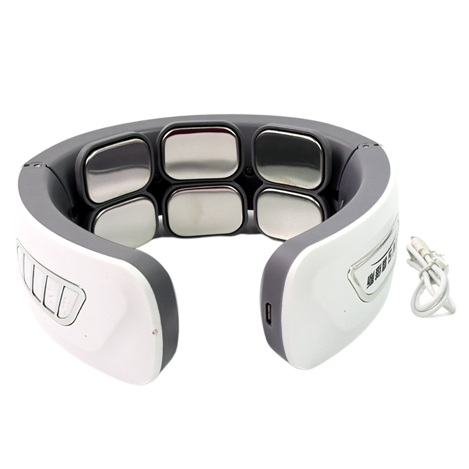 6 Heads Smart Electric Neck and Back Pulse Massager Wireless (1 Pc) 6 Heads Smart Electric Neck and Back Pulse Massager Wireless (1 Pc)